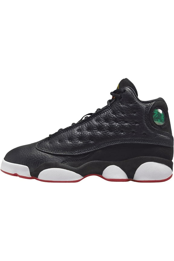 Jordan Air Jordan 13 Retro 'Playoffs' Round Toe, Black/True Red-White, Size 5.5