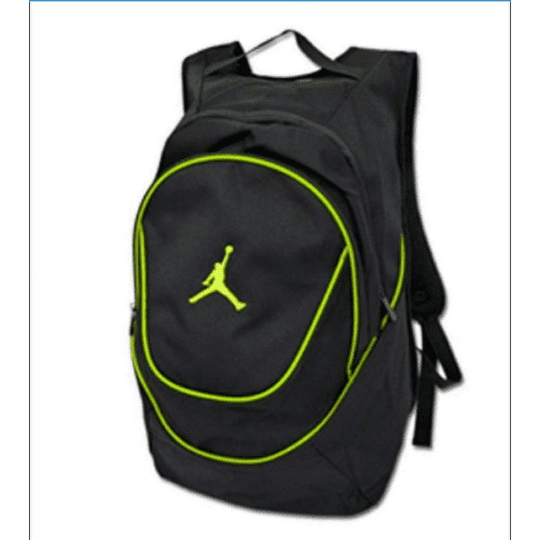 Jordan Air Jumpman Backpack Book Bag Black Green Walmart
