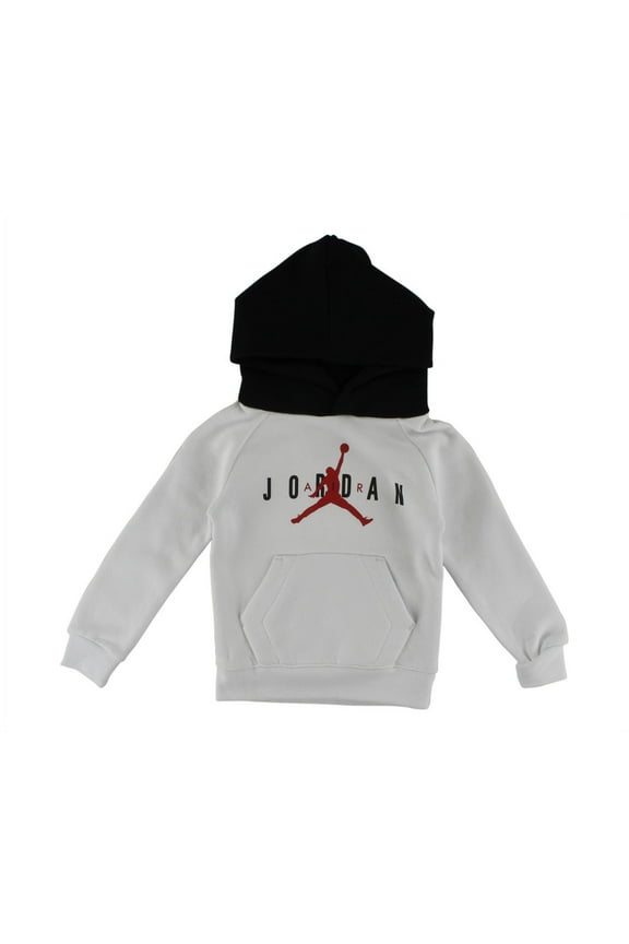 Air Jumpman Hood Contrast Hoodie Baby Boys Active Hoodies Size 2T, Color: White