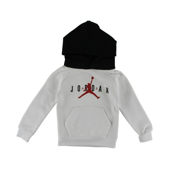 Jordan Air Jumpman Hood Contrast Hoodie Baby Boys Active Hoodies Size 3T, Color: White
