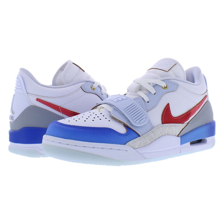 White red and blue Nike air Jordan size 9 shoe NIKE AIR JORDAN 1 WOMENS USA RED WHITE BLUE SIZE 9 (USED  main image 4