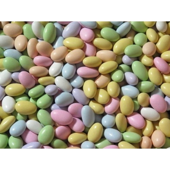 Jordan Almonds Assorted Pastel Colors 3 POUNDS