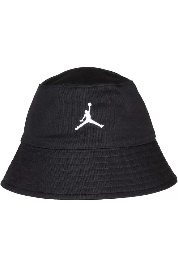 Big Boys Bucket Hat (Black(9A0581-023)/White, 8-20 Years),One Size
