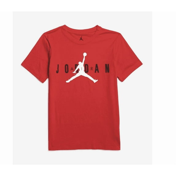 Jordan Big Boys Graphic Short Sleeves T-shirt - Gym Red