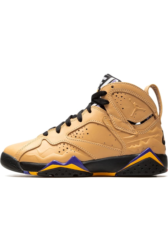 Big Kid's Jordan 7 Retro SE "Afrobeats" Vachetta Tn/Bk-Taxi (DZ4730 200) - 4