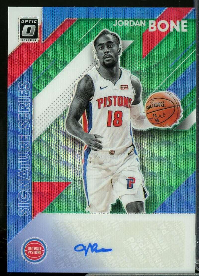 Jordan Bone Rookie Card 2019-20 Donruss Optic Signature Series