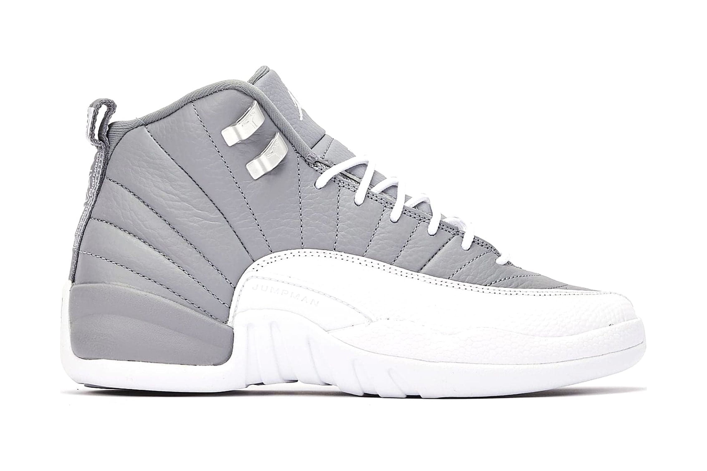 NIKE Air Jordan 12 グレー 28cm Supreme Jordan Boy's Air Jordan XII 12 Shoes, Medium & Round Toe