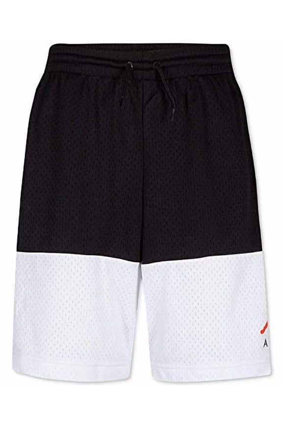 Jordan Boys Jumpman Athletic Mesh Shorts Size Large Varsity Black, Large