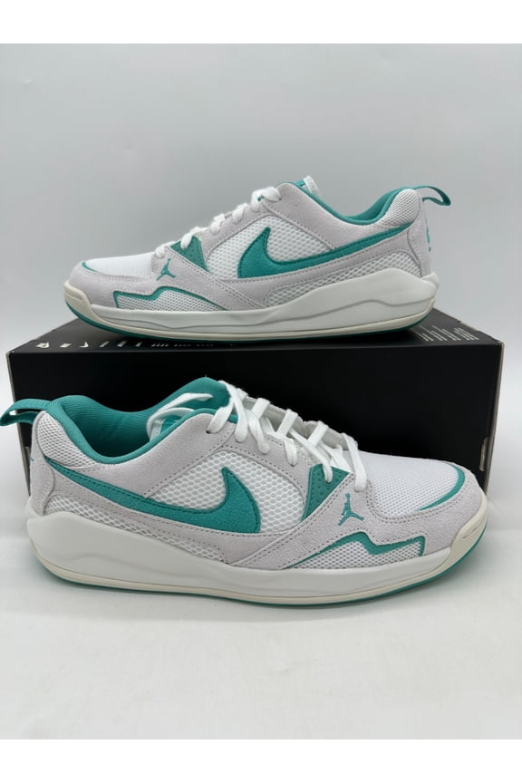Jordan CMFT Era Womens Size 10 Men's size 8.5 White Teal Shoes HJ6778 113