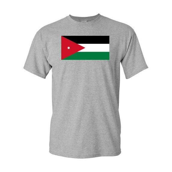 Jordan Country Flag Adult DT T-Shirt Tee