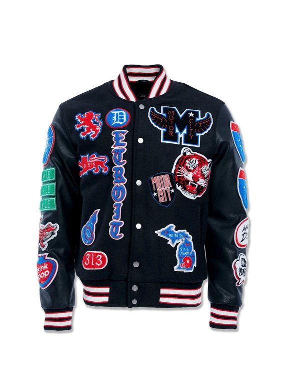 Jordan Craig Boys Motown Varsity Jacket (Piston)
