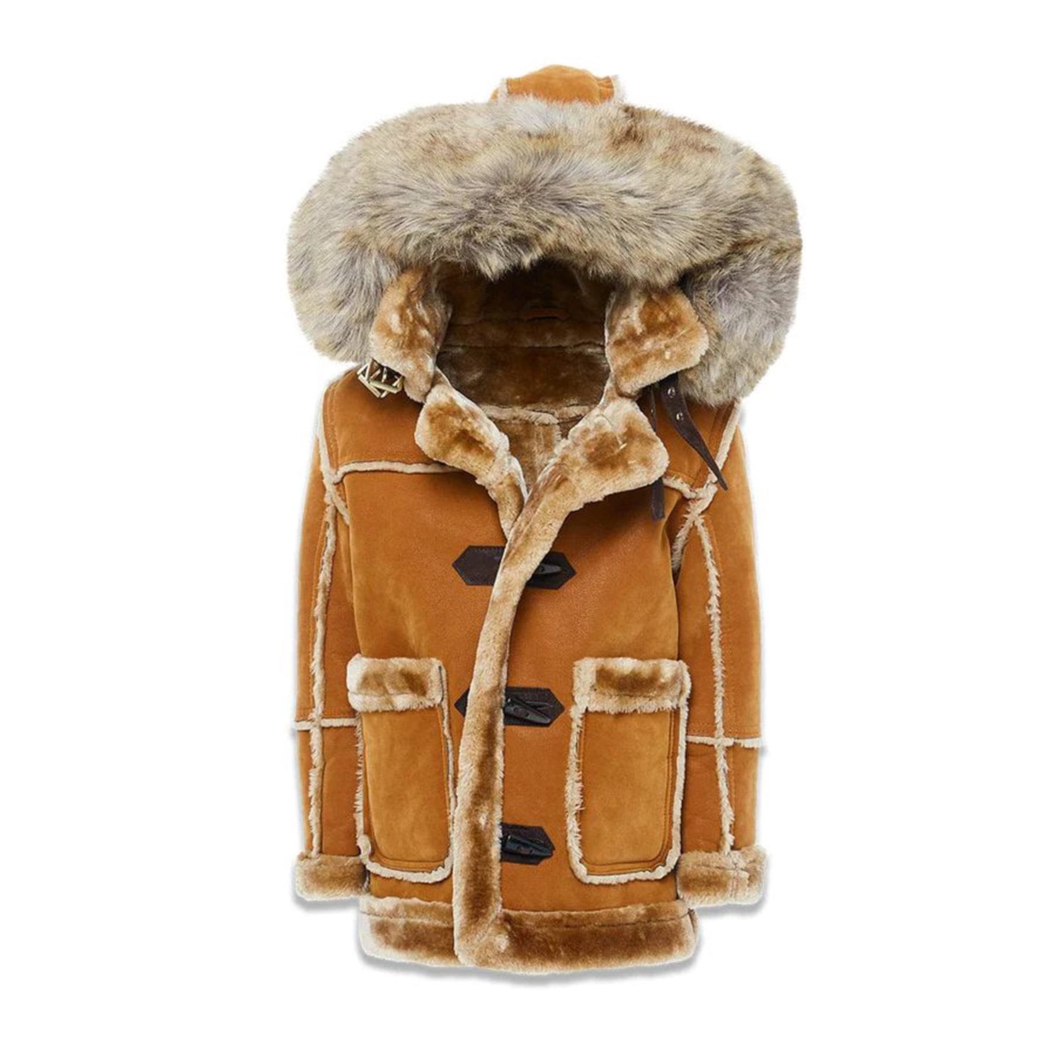 Jordan Craig Denali Shearling Boys Jacket Cognac 91589b-cognac 