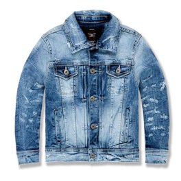 Wrangler Boys' Sherpa Lined Trucker Denim Jacket - Walmart.com