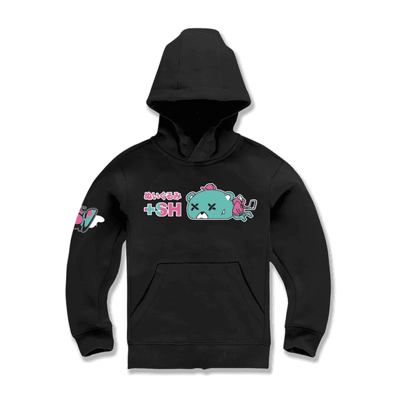 Jordan Craig Little Kids' OG Plush Pullover Hoodie Black 8448hk-black