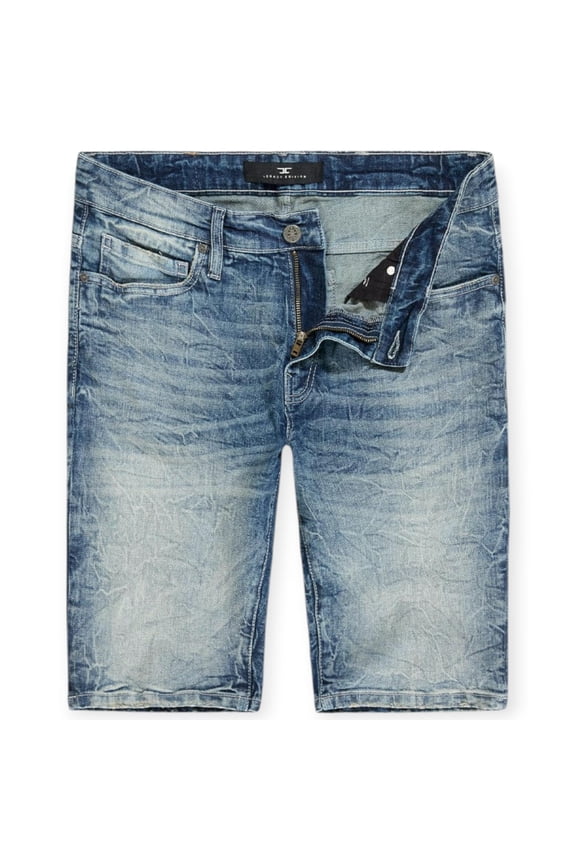 Men Cascade Denim Shorts - Studio Blue