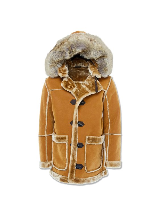Men Denali Shearling Jackets (Cognac)