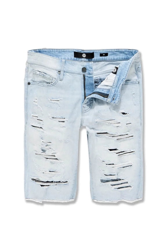 Men Lafayette Denim Shorts (Ice Blue)