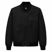 Jordan Craig Men Light Weight Bomber SYIP Jacket Black