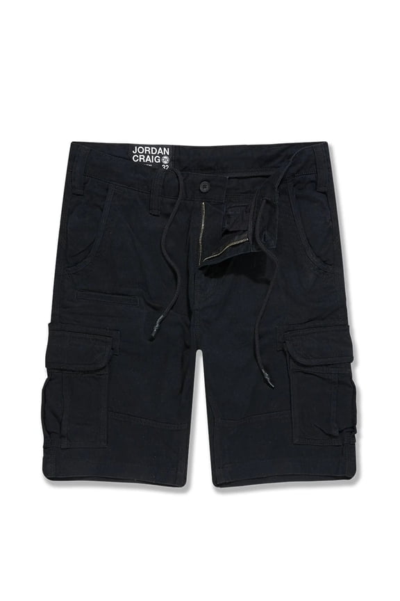Men OG Xavier Cargo Shorts (Black)