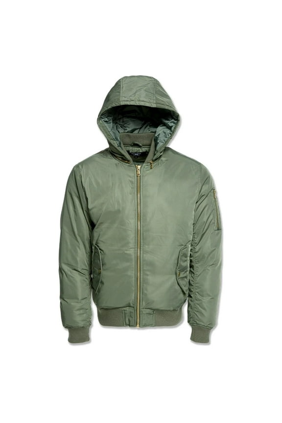 Men Squadron Bomber Jacket (Sage)