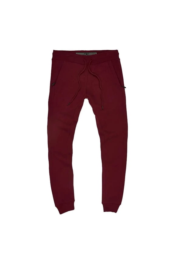 Men Uptown Joggers Sweatpants Wine