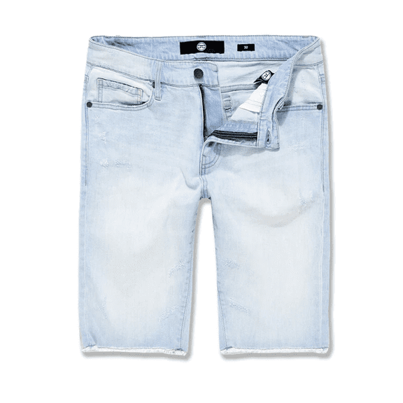Jordan Craig Men's Hartford Denim Shorts Ice Blue j3192s-ib