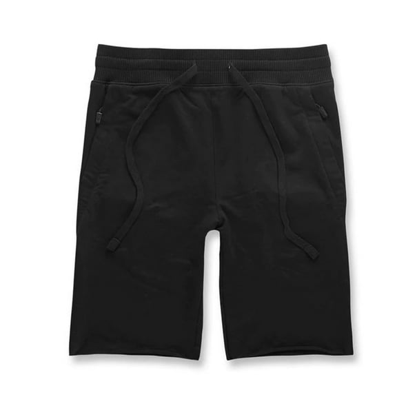 Jordan Craig Men's Palma French Terry Fleece Shorts Black 8350s-black