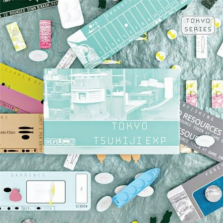 Jordan Draper Games JDGTKYOTEXP Tokyo Tsukiji Expansion Board Game