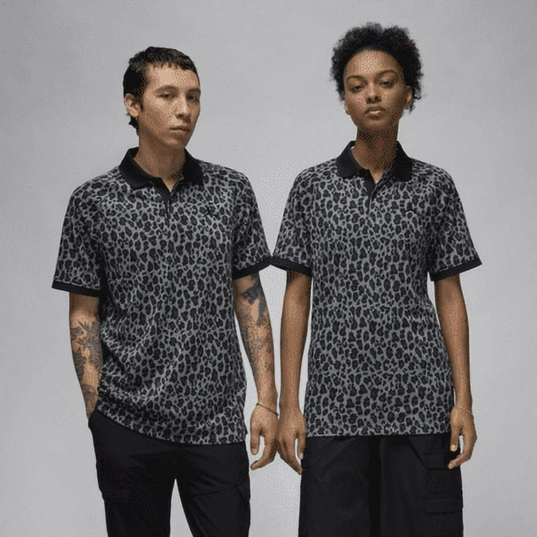 Jordan Dri-FIT Sport Men's Golf Polo Color: Smoke Grey/Black Size