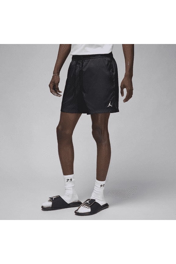 Jordan Essentials Men's 5\ Color: Black/White Size: L