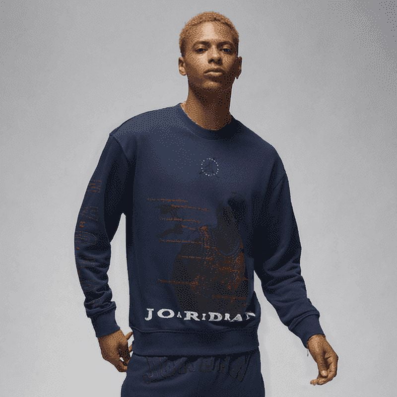 jordan fleece crew sweatshirt