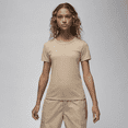 thumbnail image 1 of Jordan Essentials Women's Slim Short-Sleeve T-Shirt Color: Legend Medium Brown Size: M, 1 of 1