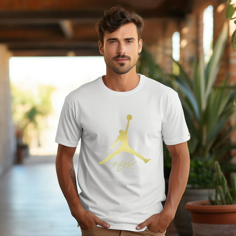 Jordan Flight Sneaker Match T Shirt Elevate Your Sneaker Game Jumpman Flight Gradient Gold Walmart