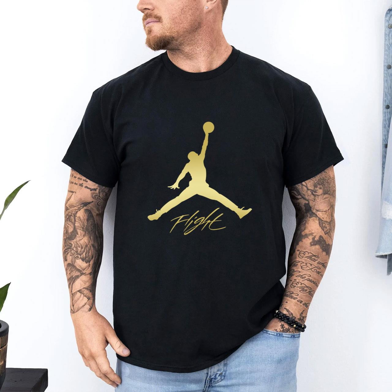 Black and gold jumpman deals