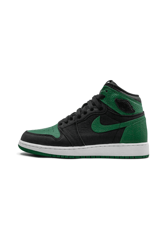 GRADE SCHOOL Air Jordan 1 High Retro GS "Pine Green Black" 575441 030 from Stadium Goods