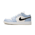 thumbnail image 1 of Jordan GRADE SCHOOL Air Jordan 1 Low GS "Ice Blue" 554723 401 from Stadium Goods, 1 of 8