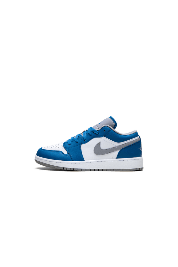 GRADE SCHOOL Air Jordan 1 Low GS "True Blue" 553560 412 from Stadium Goods