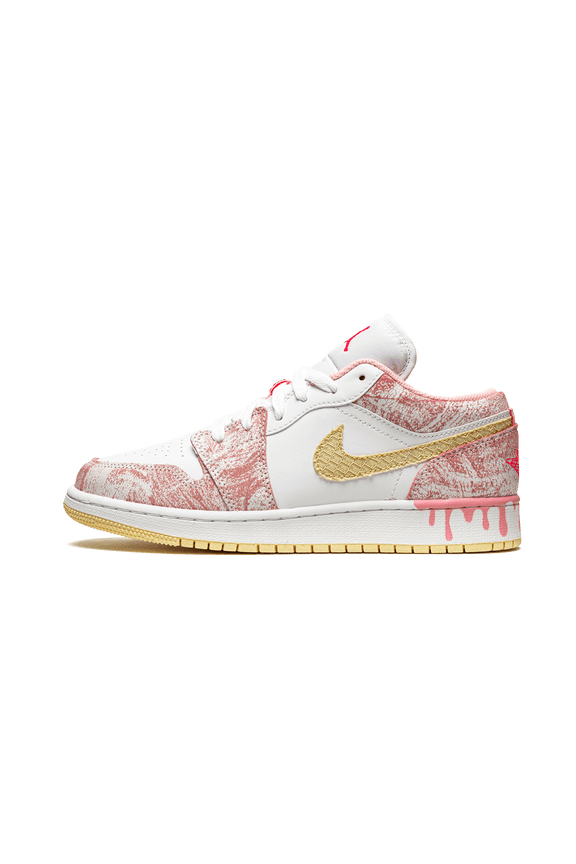 GRADE SCHOOL Air Jordan 1 Low SE GS "Paint Drip" CW7104 601 CW7104 601 from Stadium Goods