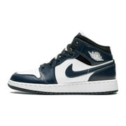 GRADE SCHOOL Air Jordan 1 Mid GS "Armory Navy" 554725 411 from Stadium Goods