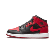 Air Jordan 1 Mid GS "Banned 2020" 554725 074 from Stadium Goods