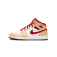 thumbnail image 1 of Jordan GRADE SCHOOL Air Jordan 1 Mid GS "Beige / Red" 554725 201 554725 201 from Stadium Goods, 1 of 8