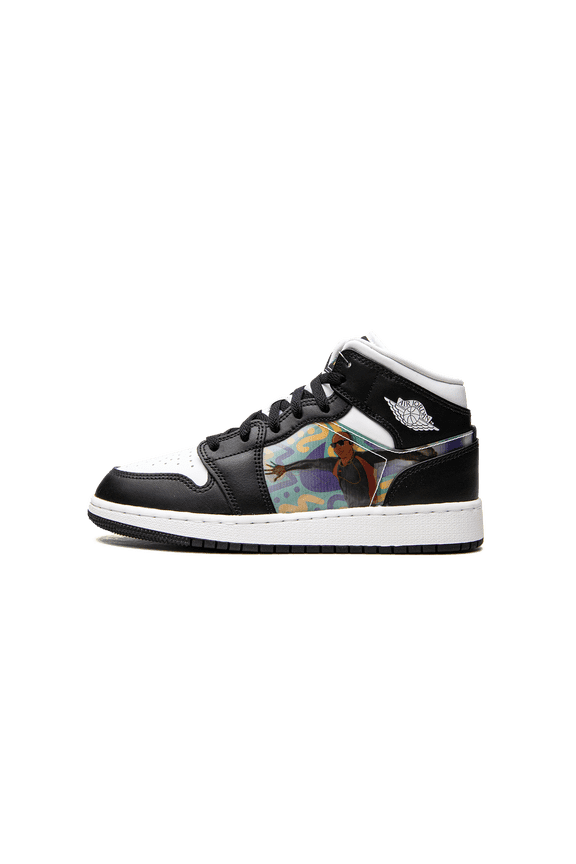 GRADE SCHOOL Air Jordan 1 Mid GS "Hologram" DR9495 001 from Stadium Goods