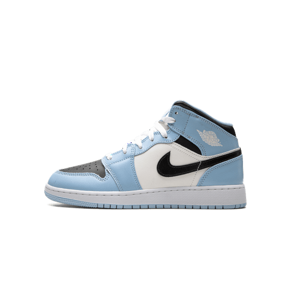 Jordan GRADE SCHOOL Air Jordan 1 Mid GS "Ice Blue" 555112 401 from Stadium Goods