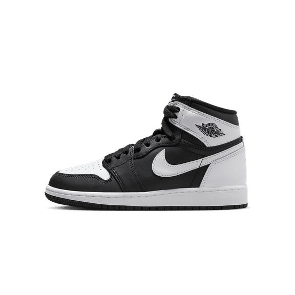 Jordan GRADE SCHOOL Air Jordan 1 Retro High OG GS "BLACK/WHITE/WHITE" FD1437 010 from Stadium Goods