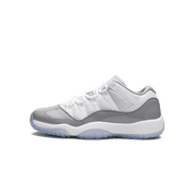 Jordan GRADE SCHOOL Air Jordan 11 Low GS "Cement Grey" 528896 140 from Stadium Goods