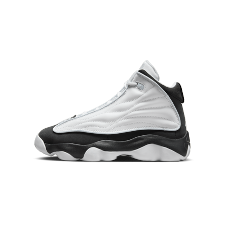 Jordan GRADE SCHOOL Air Jordan PRO STRONG GS "WHITE OFF NOIR" DC7911 105 from Stadium Goods