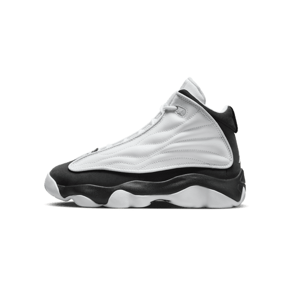 Jordan GRADE SCHOOL Air Jordan PRO STRONG GS "WHITE OFF NOIR" DC7911 105 from Stadium Goods