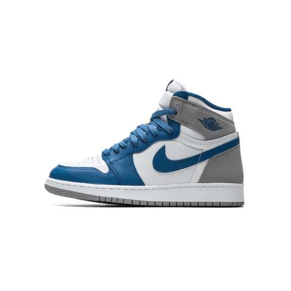Jordan GRADE SCHOOL Jordan 1 Retro High OG GS "True Blue" FD1437 410 from Stadium Goods