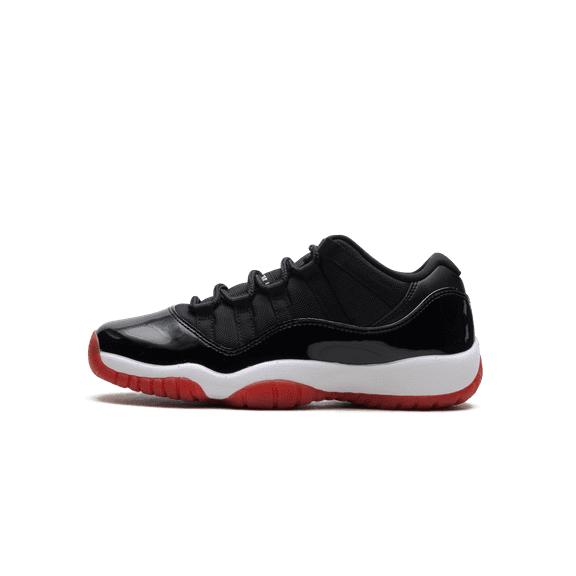 Jordan GRADE SCHOOL Jordan 11 Retro Low GS "Bred (2025)" FV5121 006 from Stadium Goods