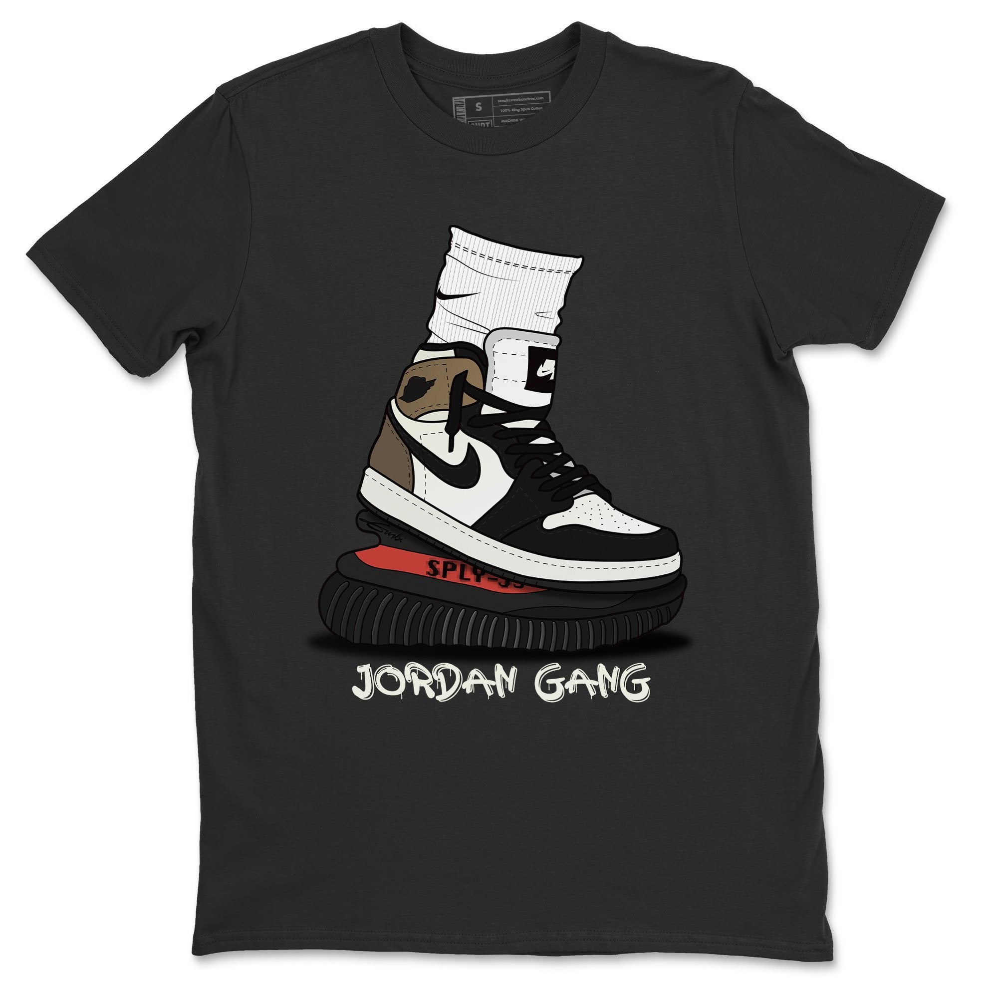 Jordan Gang T-Shirt Jordan Dark Mocha Sneaker Matching Outfits